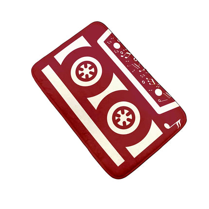 Vintage Home Retro Cassette Tape Floor Mat