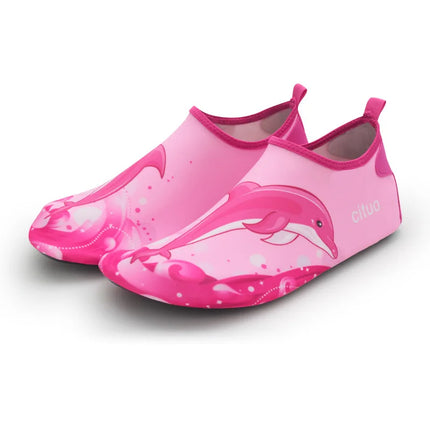 Baby Girl Pink Dinosaur Animal Water Slippers