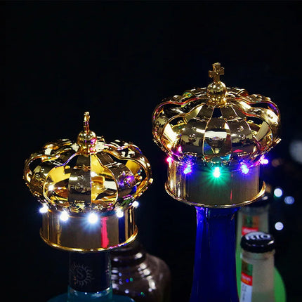 Kitchen Essentials Rechargeable LED KING QUEEN CROWN Bottle Topper - Kitchen Essentials - Trisdar - Mad Fly Essentials