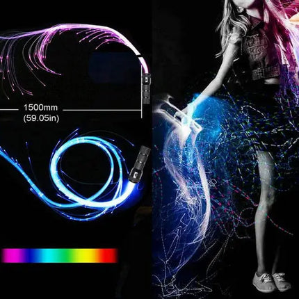 LED Party Light Fiber Optic Swivel Light - LED Party Light - ALMGD - Mad Fly Essentials