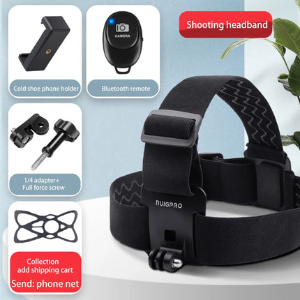 Universal Head Strap Mount Headband Smartphone Accessories