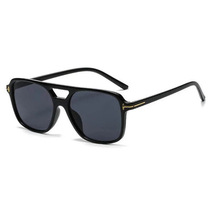 Men Retro Vintage Square UV400 Sunglasses - Mad Fly Essentials