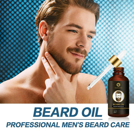 Men Beard Growth Essential Oil Set