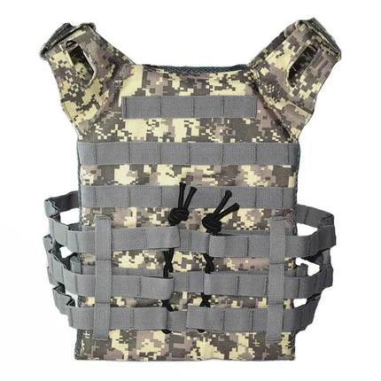 Tactical Molle Plate Paintball Airsoft Vest - Mad Fly Essentials