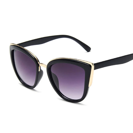 Women Sunglasses Vintage Gradient Cateye UV400 Eyewear - Women Sunglasses - DCM - Mad Fly Essentials