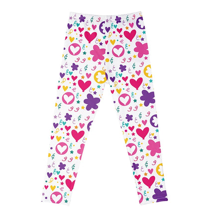 Leggings Girl Cartoon Unicorn Silk Pants - Leggings - Zukocert - Mad Fly Essentials