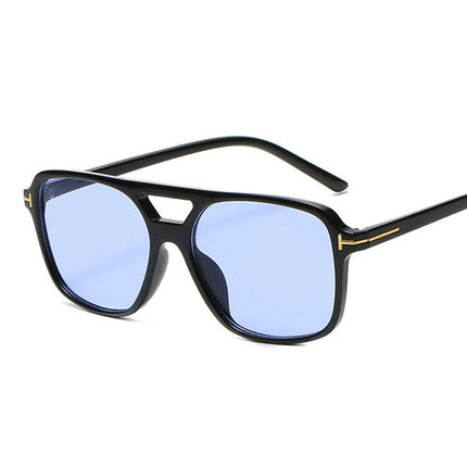 Men Retro Vintage Square UV400 Sunglasses