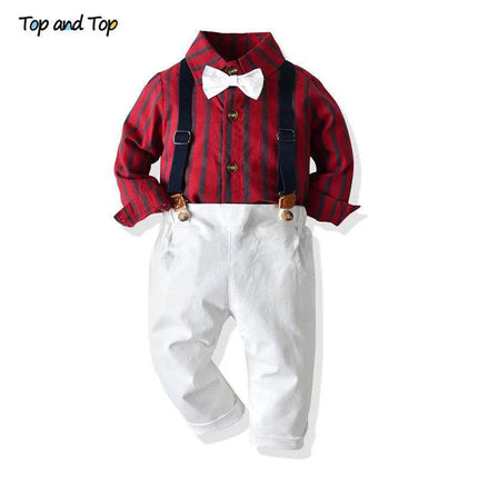 Baby Boys Formal Tie Gentleman Outfit  - Mad Fly Essentials
