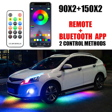 Car Underglow Neon Accent LED Strip Lights-App Control RGB - Super Deals Mad Fly Essentials