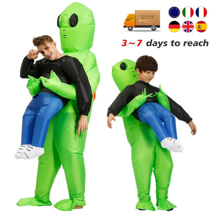 Boy Alien inflatable Monster Party Costume - Kids Shop Mad Fly Essentials