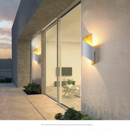 Aluminum LED Outdoor Wall-Mounted AC 90-260V Wall Light - Lighting & Bulbs Mad Fly Essentials