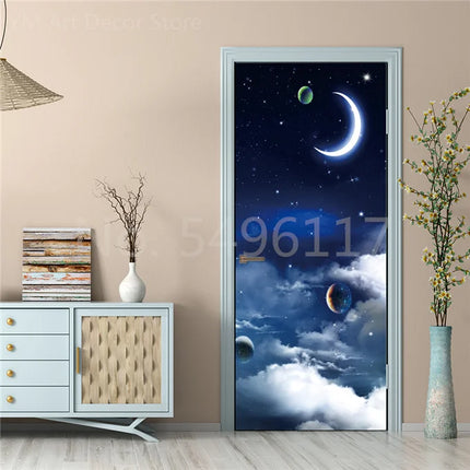 3D Wall Sticker Kids Room Starry Sky Adhesive Sticker - 3d Wall Sticker - Honc - Mad Fly Essentials