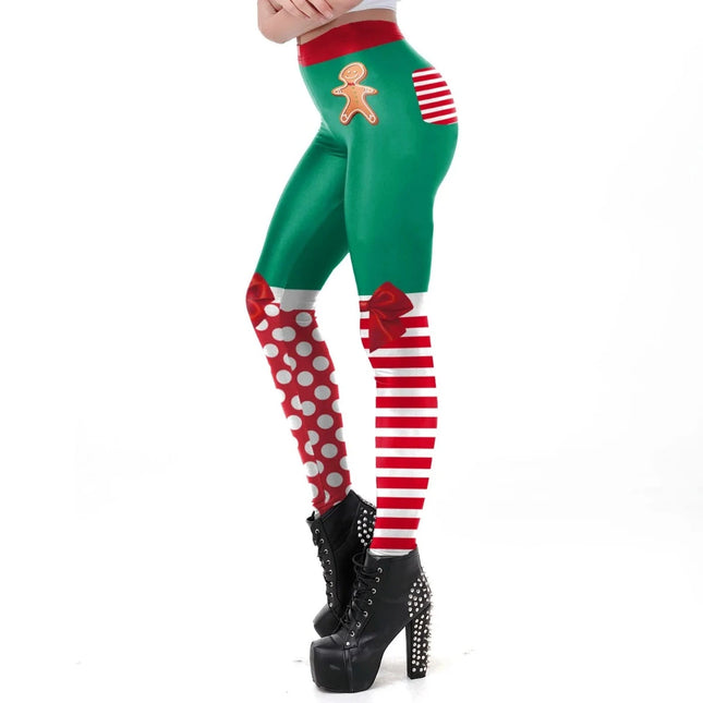 Women's 3D Fashion Elf Fitness Leggings - Women's Shop Mad Fly Essentials