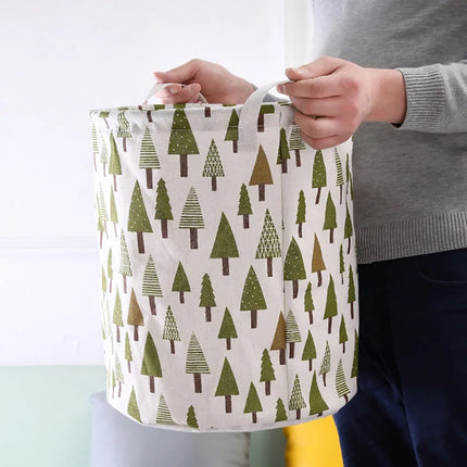 Storage Solutions Round Dog Flamingo Animal Laundry Basket - Storage Solutions - Briteplus - Mad Fly Essentials