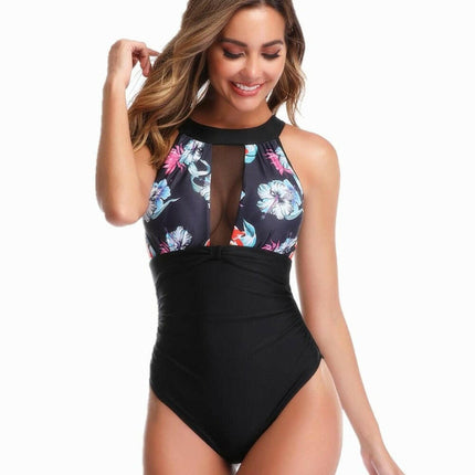 Women Sexy Floral Slim-Fit Tankini - Women's Shop Mad Fly Essentials