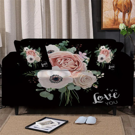 Home Blooming Flower Sofa Cover Slipcover