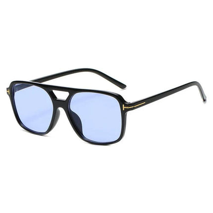 Men Retro Vintage Square UV400 Sunglasses - Mad Fly Essentials