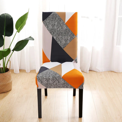 Slipcover Universal Elastic Geometric Chair Slipcover - Slipcover - Housmife - Mad Fly Essentials