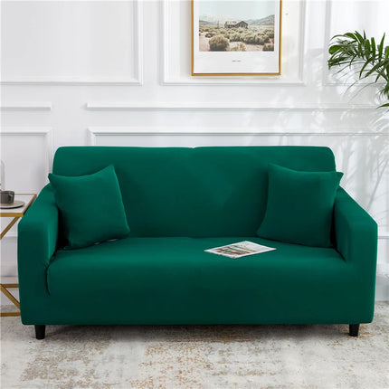 Elastic Living Room Solid Spandex Sofa Slipcovers