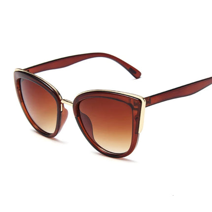 Women Sunglasses Vintage Gradient Cateye UV400 Eyewear - Women Sunglasses - DCM - Mad Fly Essentials