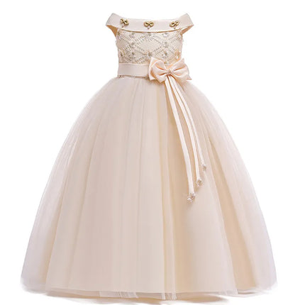Girls Princess Dress Elegant Ball Gown