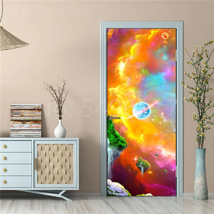 3D Wall Sticker Kids Room Starry Sky Adhesive Sticker - 3d Wall Sticker - Honc - Mad Fly Essentials