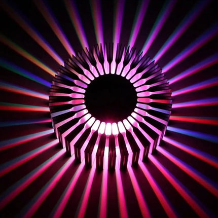 RGB Sunflower LED Remote Wall Light