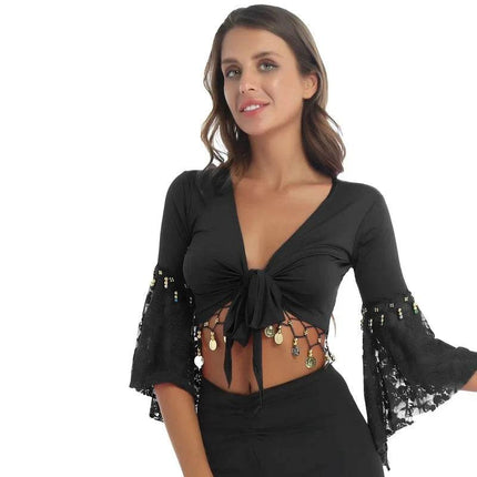 Women Bolero Short Belly Dance Costume - Mad Fly Essentials