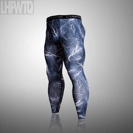 Men Thermal Camouflage Compression Leggings - Mad Fly Essentials