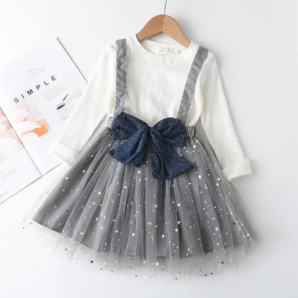 Baby Girl Plaid Shirt+Bow+Dress Outfit - Kids Shop Mad Fly Essentials