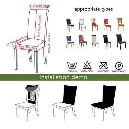 Slipcover Universal Elastic Geometric Chair Slipcover - Slipcover - Housmife - Mad Fly Essentials