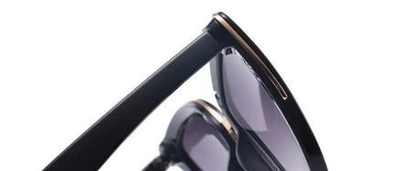 Women Vintage Gradient Cateye UV400 Sunglasses