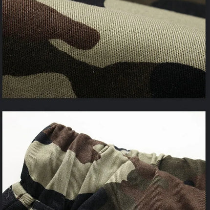 Men's Camouflage Full Fitness Cargo Pants