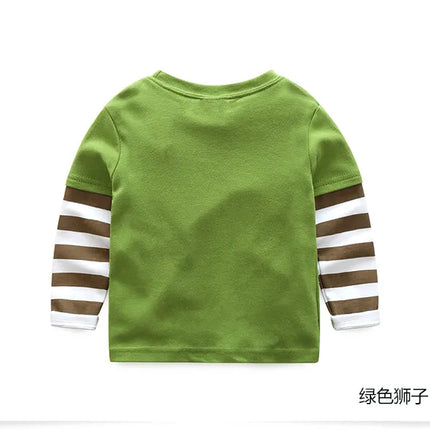 Baby Boys 2-10T Long Animal Sweatshirts