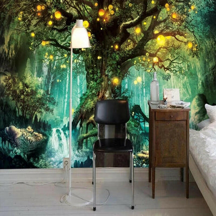 Fantasy Forest Tree 3D Wallpaper Murals - Home & Garden Mad Fly Essentials