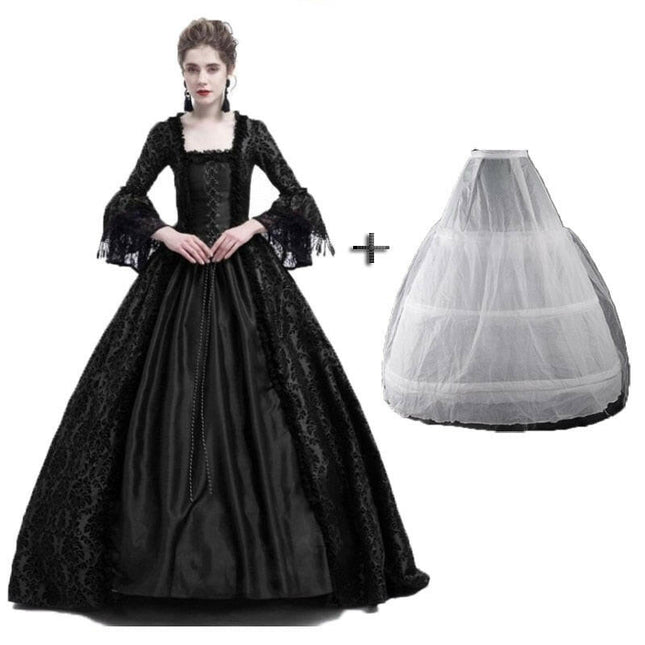 Women Vintage Medieval Victorian Princess Dress