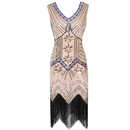 Women's 1920s Great Gatsby Sequin Party Dress