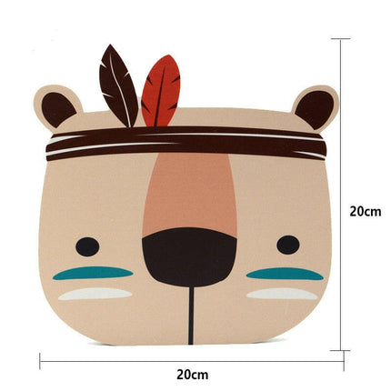 Nordic Fox Nursery Decor Animal Bear 3D Wall Stickers
