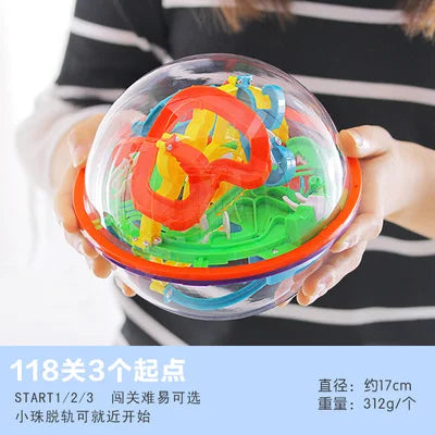 Early Learning Toys 3D Maze Ball Fun Intellect Kids Puzzle Game - Early Learning Toys - JokeJolly - Mad Fly Essentials