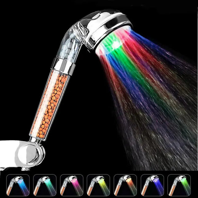 Shower Head LED Color Changing Bathroom Decor - Shower Head - Zloog - Mad Fly Essentials