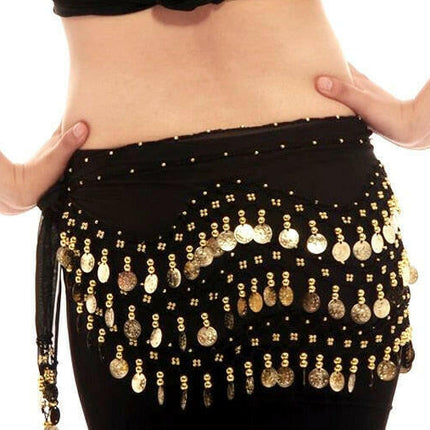 Women Belly Dancing Costume Hip Waist Scarf-13 Colors