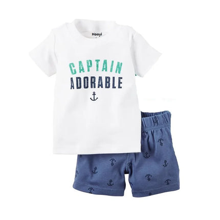Baby Boy Plaid European Dinosaur Sleepwear Pajama Outfit