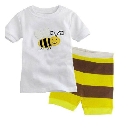 Baby Boy Dinosaur Bicycle Pajamas Sleepwear Set - Kids Shop Mad Fly Essentials