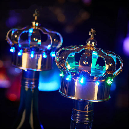 Kitchen Essentials Rechargeable LED KING QUEEN CROWN Bottle Topper - Kitchen Essentials - Trisdar - Mad Fly Essentials