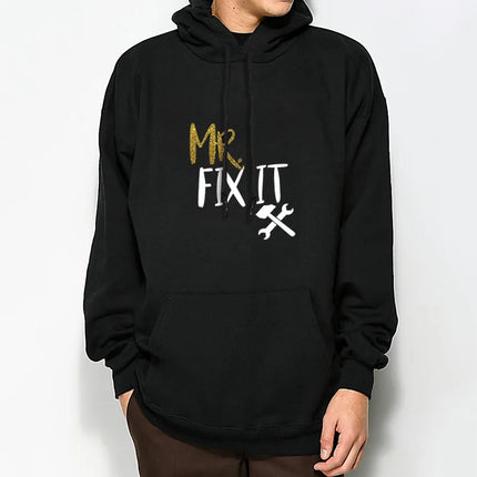 Women Lover Couples-MR FIX IT-Funny Matching Hoodies