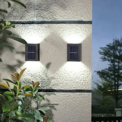 Solar-Powered LED-RGB Outdoor Down Path Light
