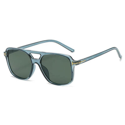 Men Retro Vintage Square UV400 Sunglasses - Mad Fly Essentials