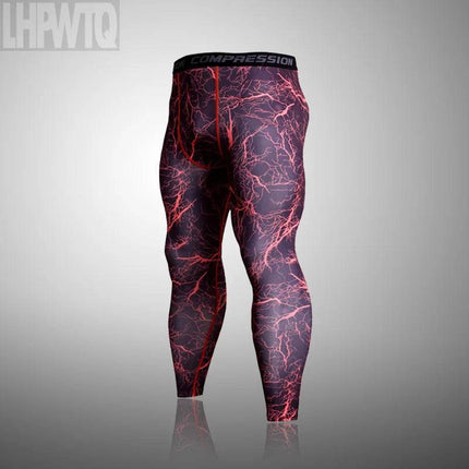 Men Thermal Camouflage Compression Leggings - Mad Fly Essentials