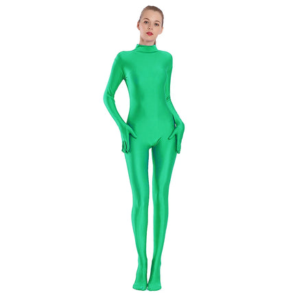 Jumpsuit Women's High Collar Office Solid Jumper - Jumpsuit - Hearuisavy - Mad Fly Essentials