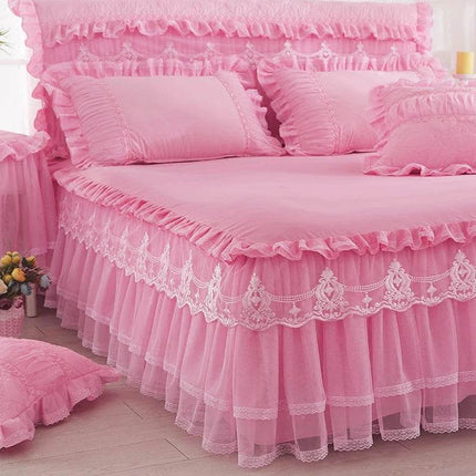 Kids Room Princess Lace Bed Duvet Set - Mad Fly Essentials